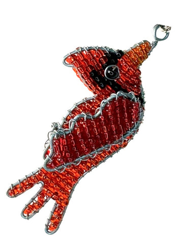 Cardinal Key Chain/Zipper Pull. fair trade South Africa