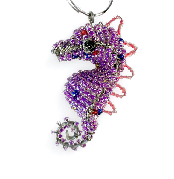 Seahorse Key Chain/Zipper Pull. fair trade South Africa