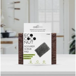 EcoCoconut Scrub Pads - 2 Pack