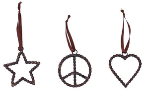 Bicycle Link Ornaments. Fair Trade. India