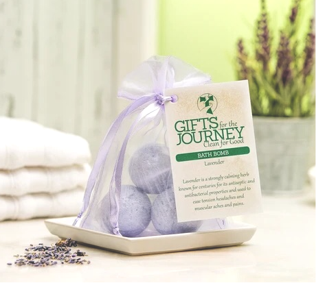 Calming Lavender Bath  Bombs - 100% natural